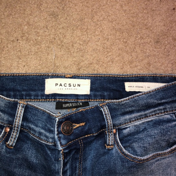 Pacsun Super Stretch Jegging Size 24 - Picture 3 of 4